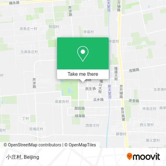 小庄村 map