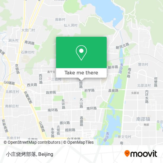 小庄烧烤部落 map
