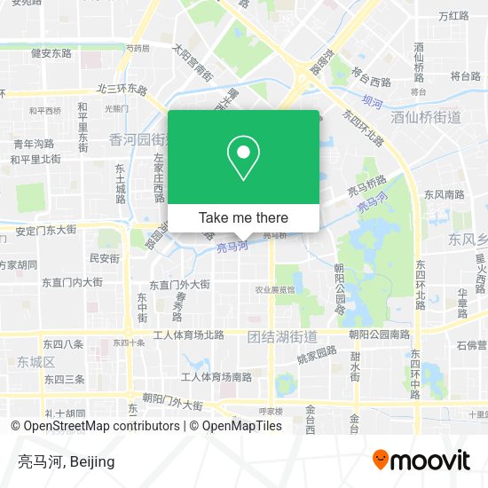 亮马河 map