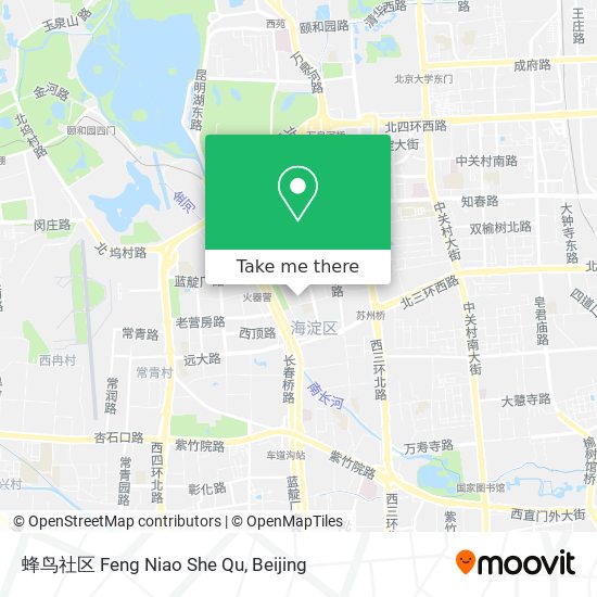 蜂鸟社区 Feng Niao She Qu map