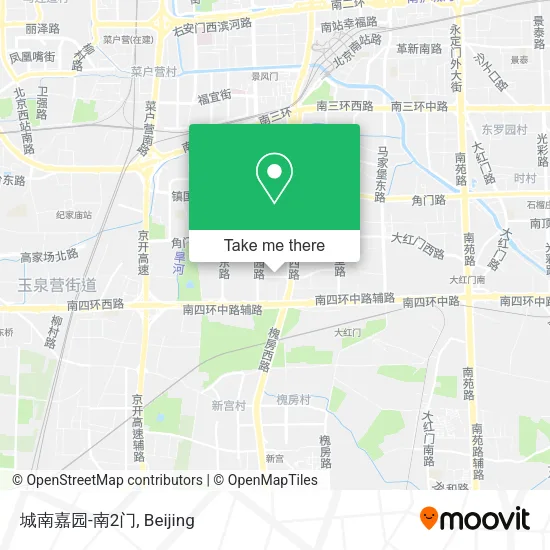 城南嘉园-南2门 map