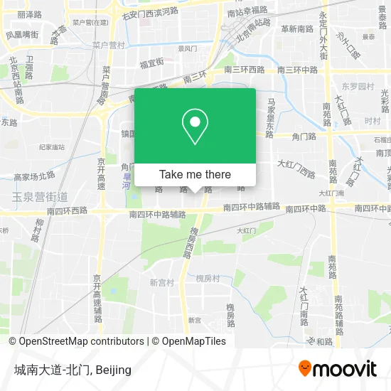 城南大道-北门 map