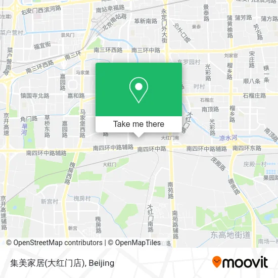 集美家居(大红门店) map