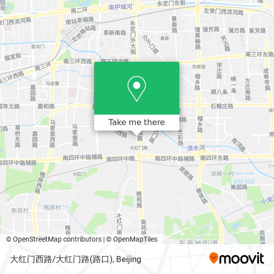 大红门西路/大红门路(路口) map