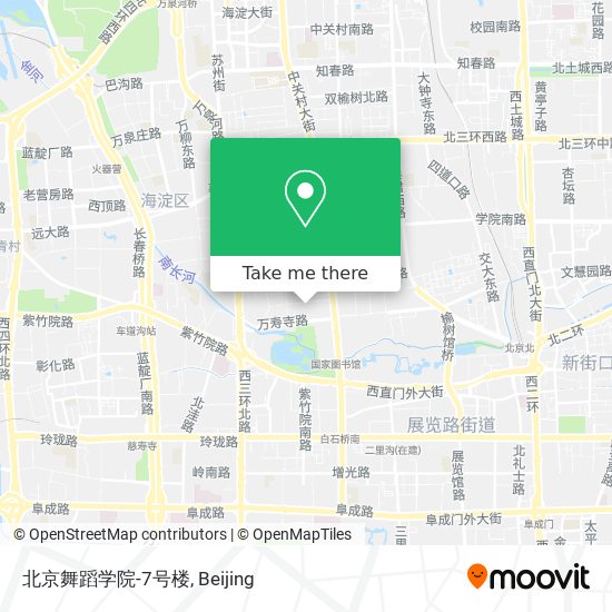 北京舞蹈学院-7号楼 map