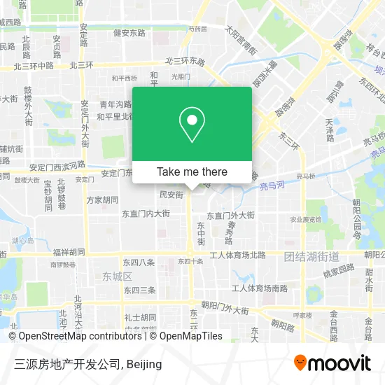 三源房地产开发公司 map