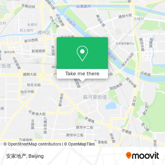 安家地产 map