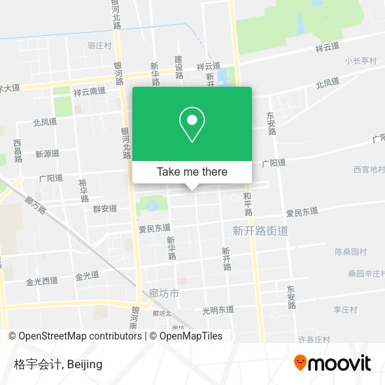 格宇会计 map