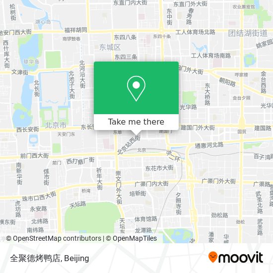 全聚德烤鸭店 map