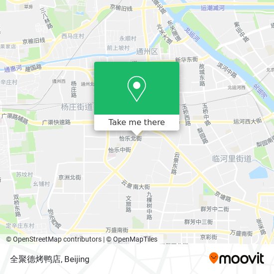 全聚德烤鸭店 map