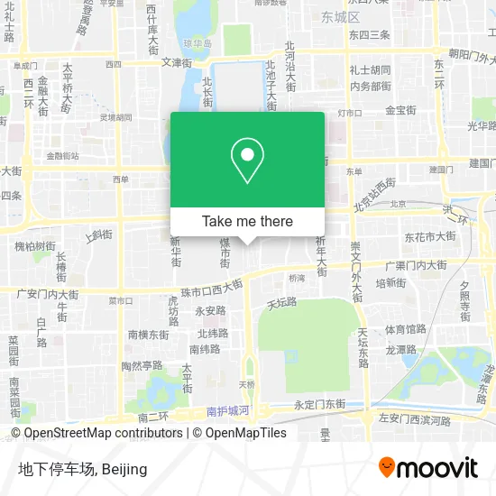 地下停车场 map