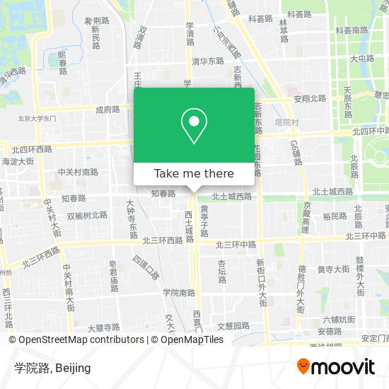 学院路 map