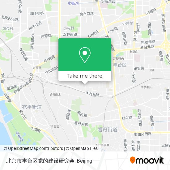 北京市丰台区党的建设研究会 map
