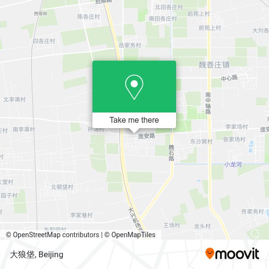大狼垡 map