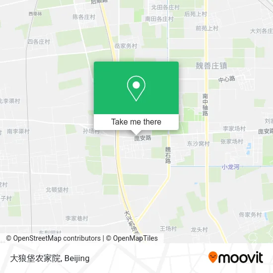 大狼垡农家院 map
