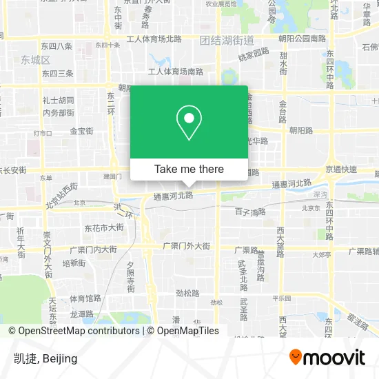 凯捷 map