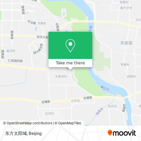 东方太阳城 map