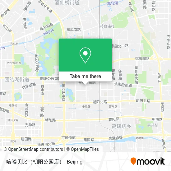 哈喽贝比（朝阳公园店） map