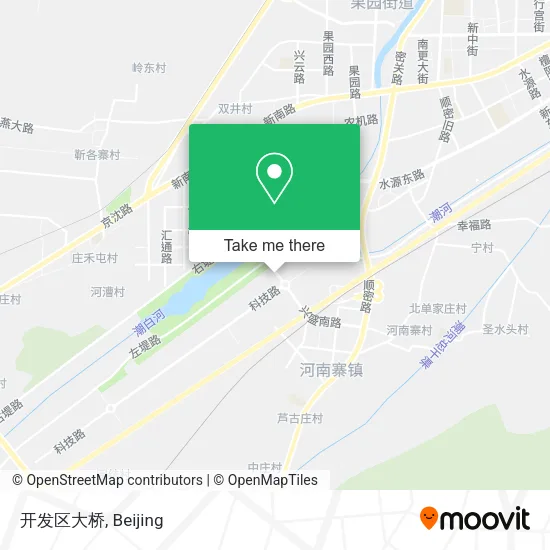 开发区大桥 map