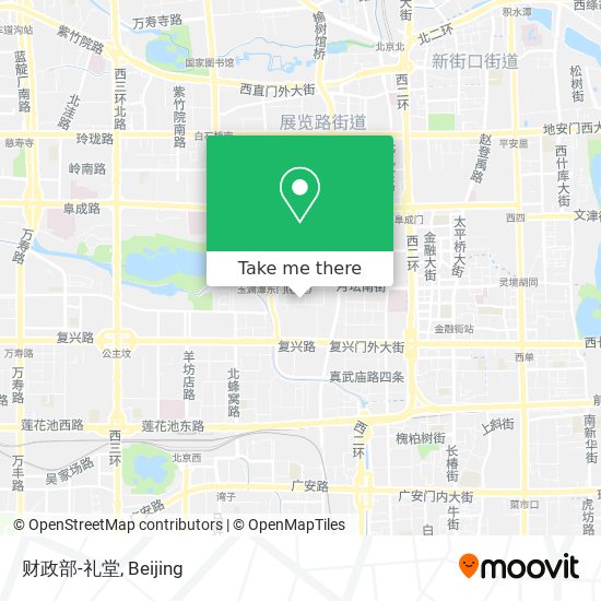 财政部-礼堂 map