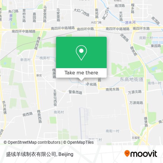 盛绒羊绒制衣有限公司 map