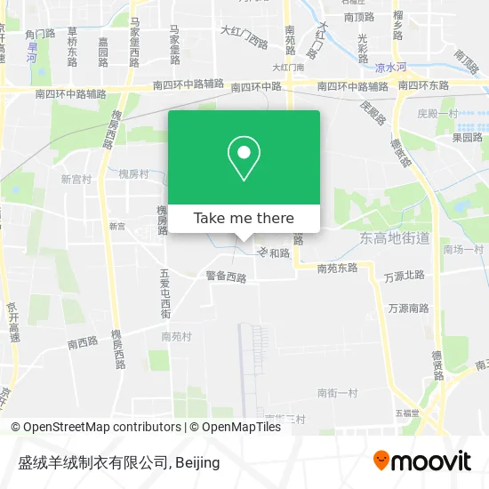 盛绒羊绒制衣有限公司 map