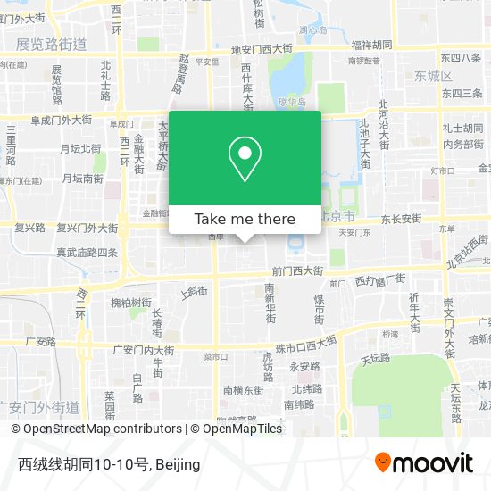 西绒线胡同10-10号 map