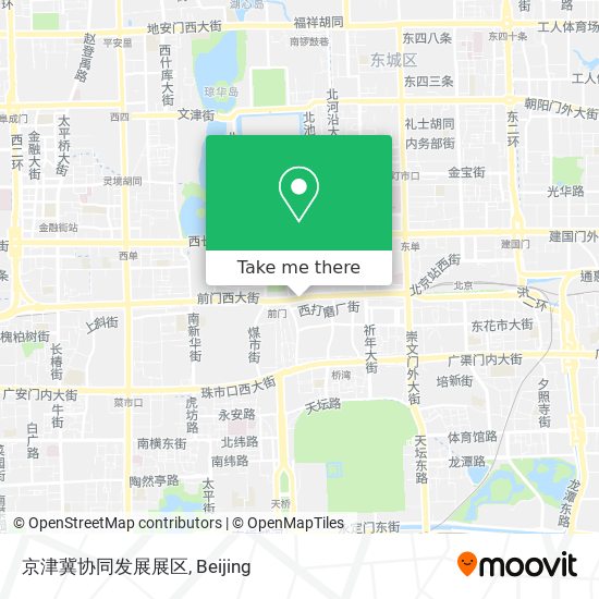 京津冀协同发展展区 map