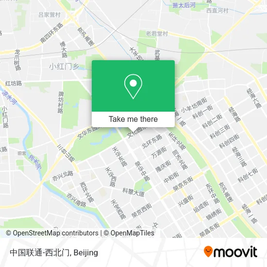 中国联通-西北门 map