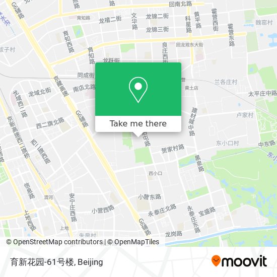 育新花园-61号楼 map
