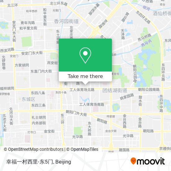 幸福一村西里-东5门 map