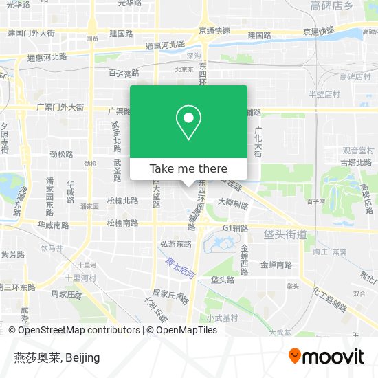 燕莎奥莱 map