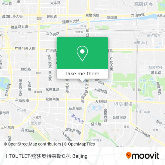 I.TOUTLET-燕莎奥特莱斯C座 map