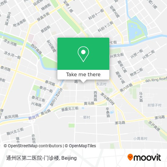 通州区第二医院-门诊楼 map