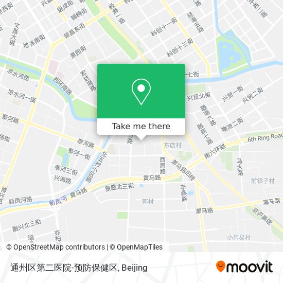 通州区第二医院-预防保健区 map
