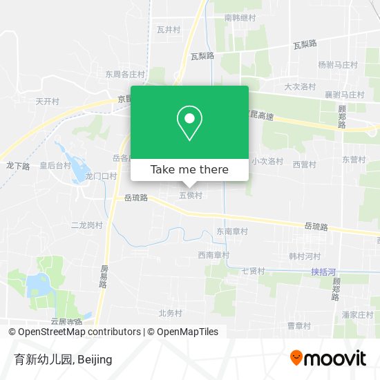 育新幼儿园 map