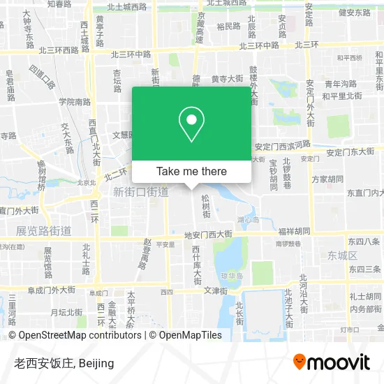 老西安饭庄 map