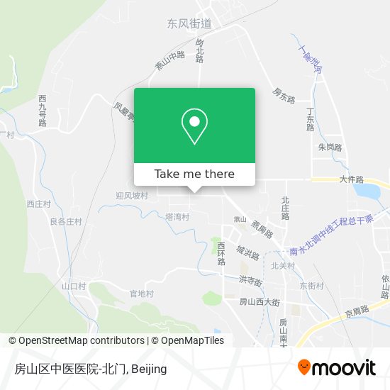 房山区中医医院-北门 map