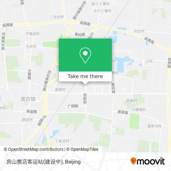房山窦店客运站(建设中) map