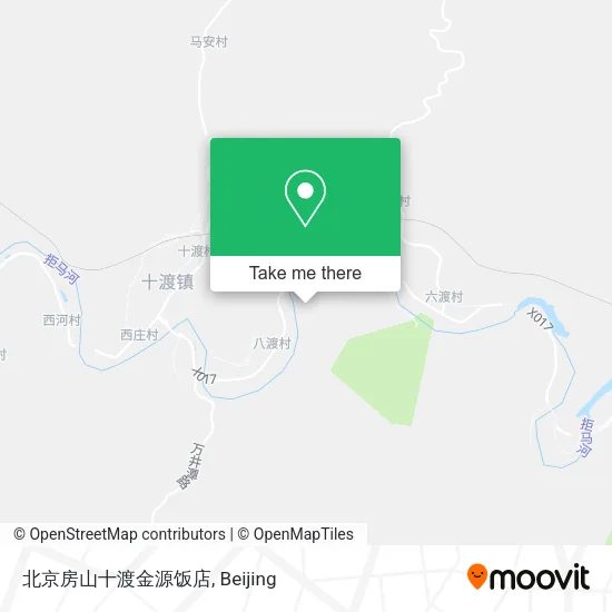 北京房山十渡金源饭店 map