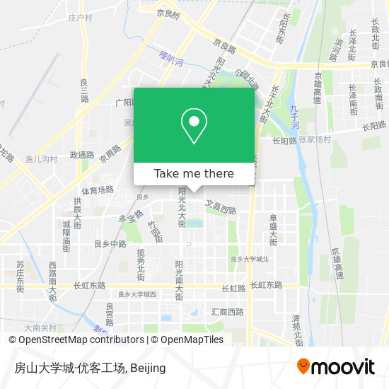 房山大学城·优客工场 map