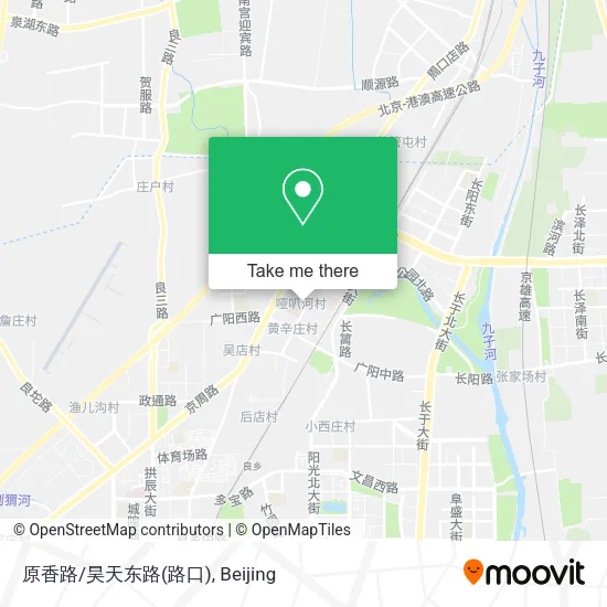原香路/昊天东路(路口) map