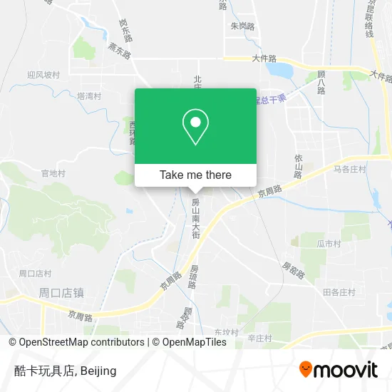 酷卡玩具店 map
