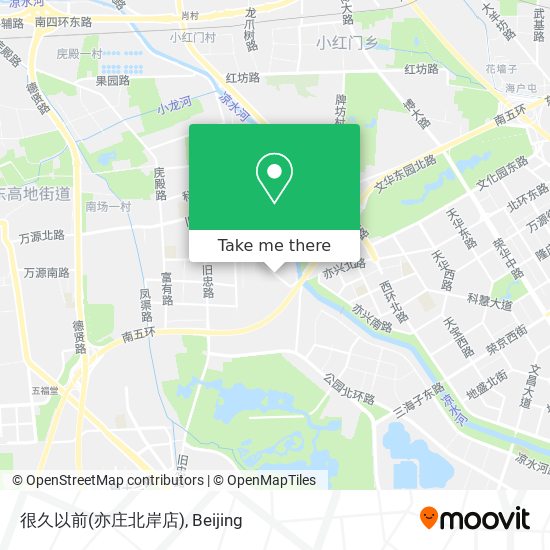 很久以前(亦庄北岸店) map
