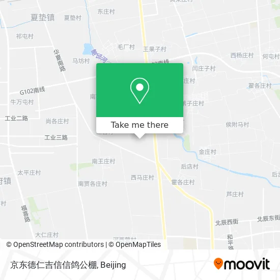 京东德仁吉信信鸽公棚 map