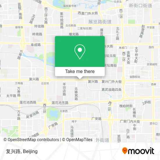 复兴路 map
