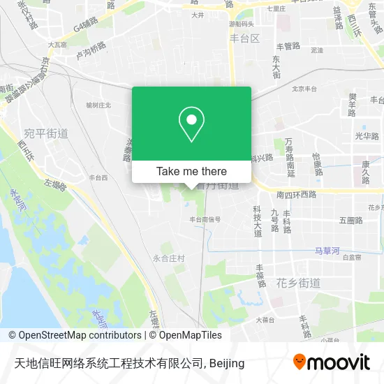 天地信旺网络系统工程技术有限公司 map