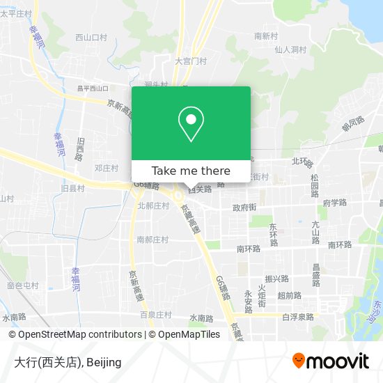 大行(西关店) map