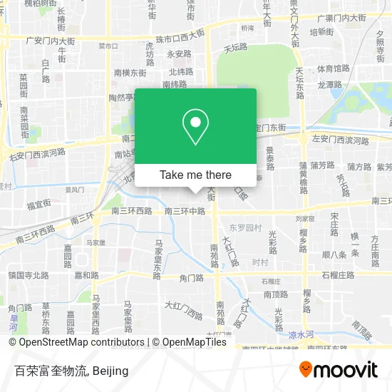百荣富奎物流 map