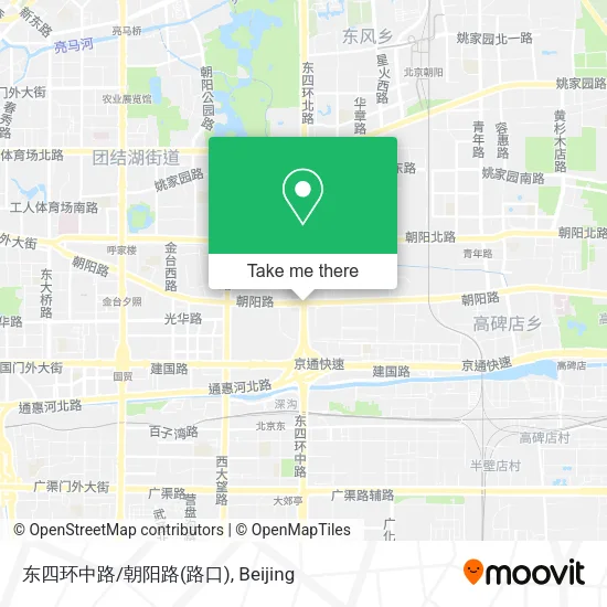 东四环中路/朝阳路(路口) map
